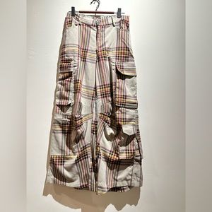 Urban outfitters plaid cargo pants
